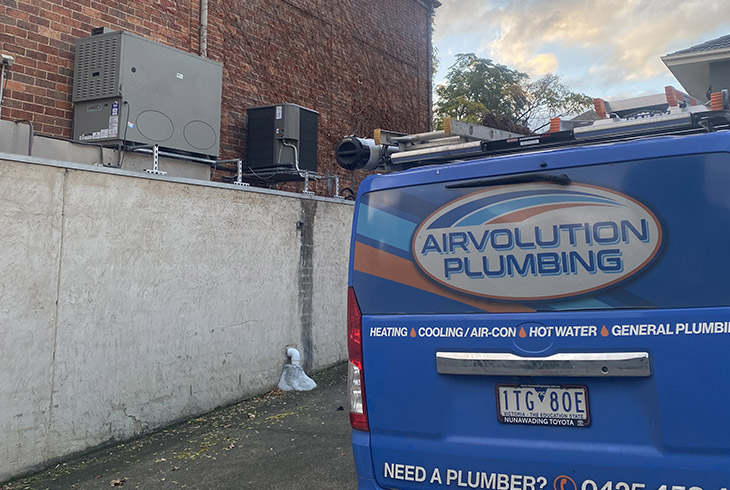 ducted gas heating melbourne