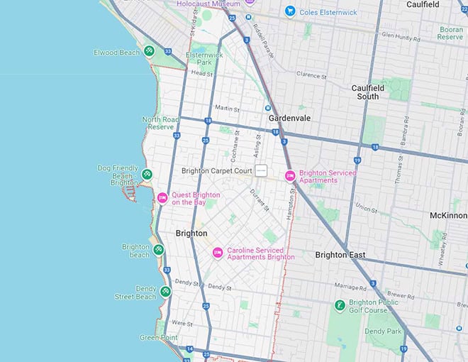 Brighton Map Area