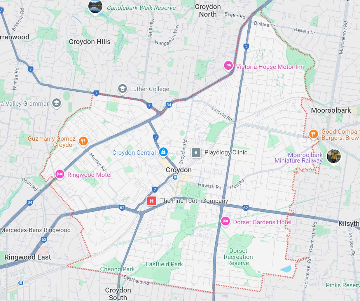 Map Area