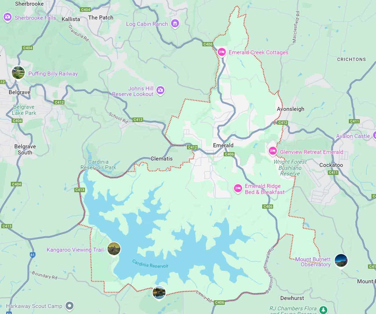 Emerald Map Area